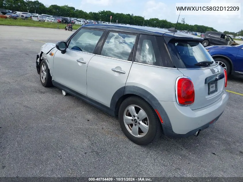 2016 Mini Hardtop Cooper VIN: WMWXU1C58G2D12209 Lot: 40754409