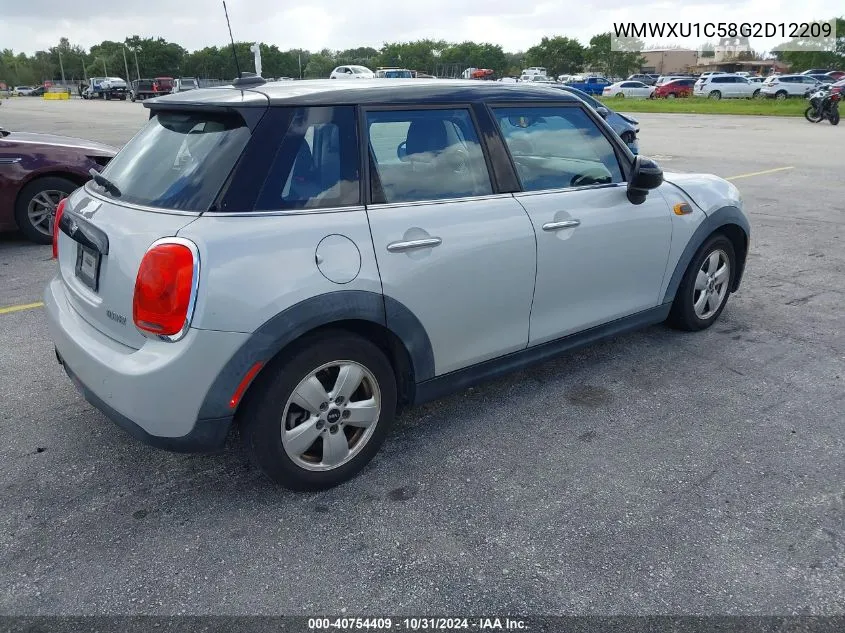 2016 Mini Hardtop Cooper VIN: WMWXU1C58G2D12209 Lot: 40754409