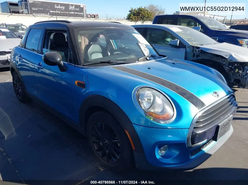 2016 Mini Hardtop Cooper VIN: WMWXU1C55G2D12944 Lot: 40798568