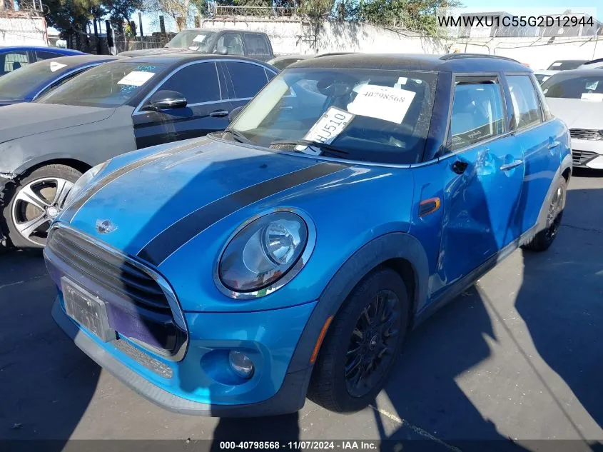 2016 Mini Hardtop Cooper VIN: WMWXU1C55G2D12944 Lot: 40798568