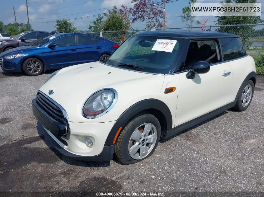 2017 Mini Hardtop Cooper VIN: WMWXP5C38H2F61723 Lot: 40065879