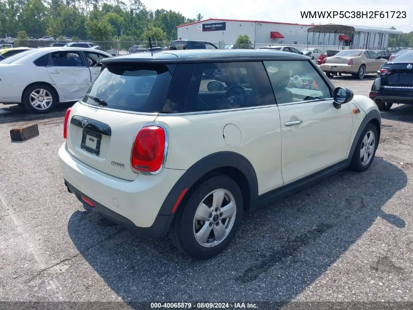 2017 Mini Hardtop Cooper VIN: WMWXP5C38H2F61723 Lot: 40065879