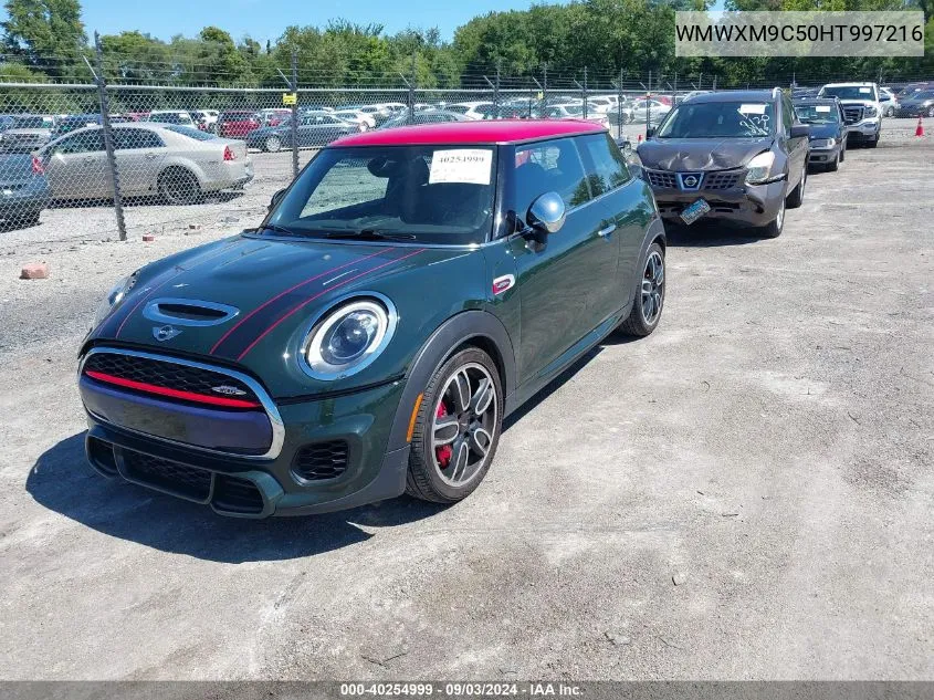 2017 Mini Hardtop John Cooper Works VIN: WMWXM9C50HT997216 Lot: 40254999