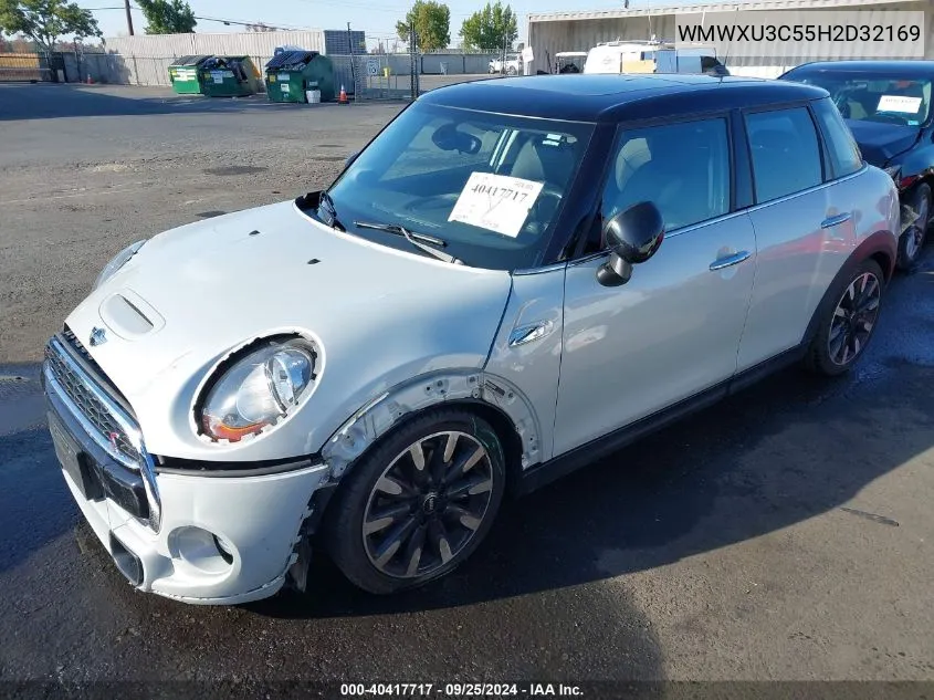 2017 Mini Hardtop Cooper S VIN: WMWXU3C55H2D32169 Lot: 40417717