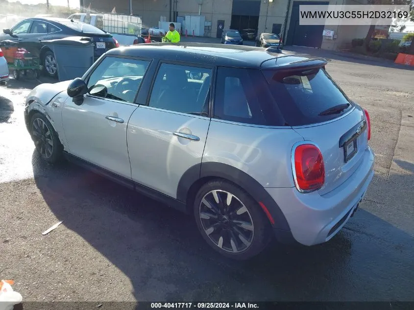 WMWXU3C55H2D32169 2017 Mini Hardtop Cooper S