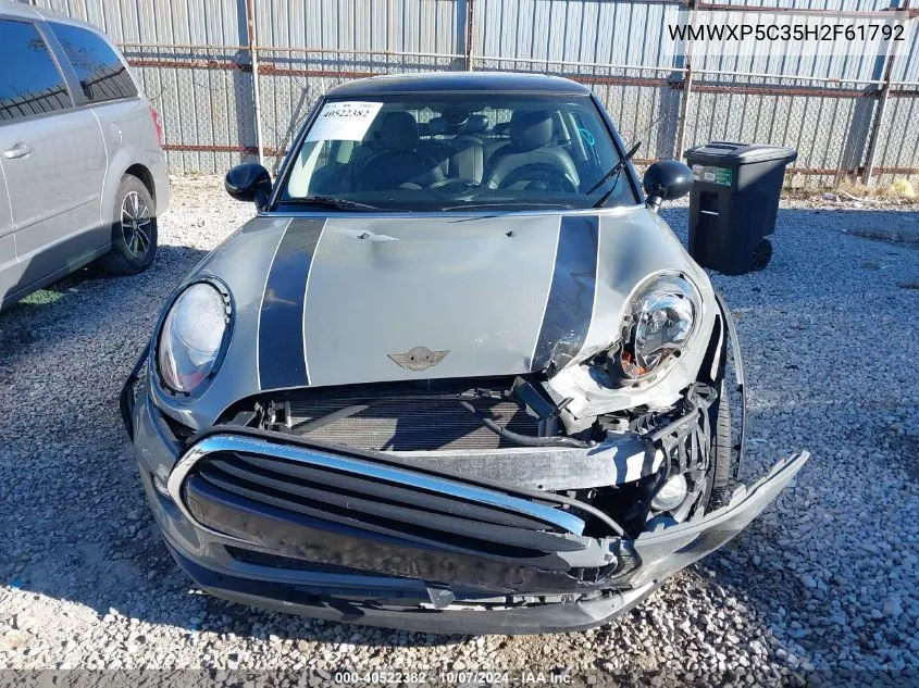 2017 Mini Hardtop Cooper VIN: WMWXP5C35H2F61792 Lot: 40522382