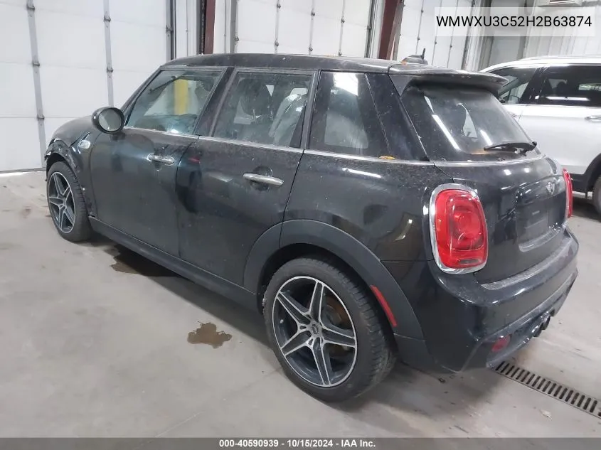 2017 Mini Hardtop Cooper S VIN: WMWXU3C52H2B63874 Lot: 40590939