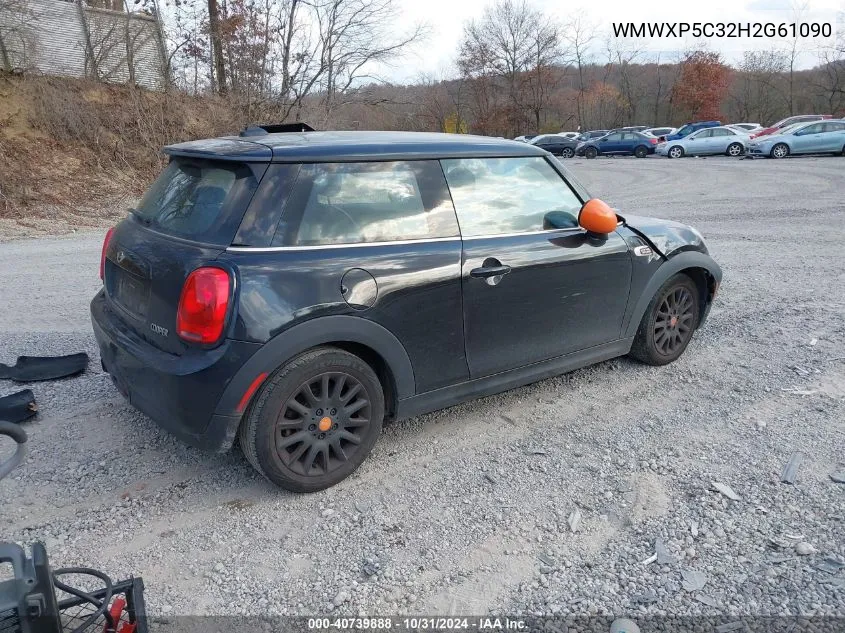 2017 Mini Hardtop Cooper VIN: WMWXP5C32H2G61090 Lot: 40739888