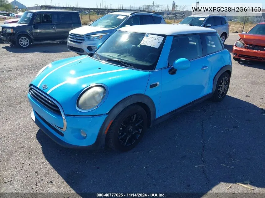 2017 Mini Hardtop Cooper VIN: WMWXP5C38H2G61160 Lot: 40777625