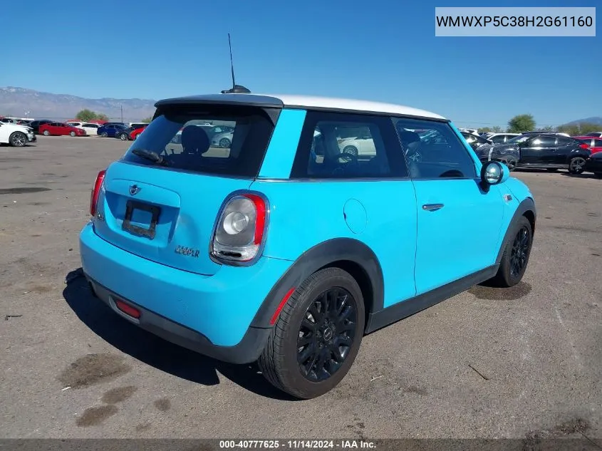 2017 Mini Hardtop Cooper VIN: WMWXP5C38H2G61160 Lot: 40777625