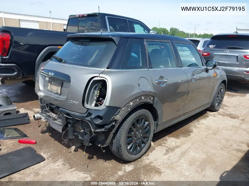 2018 Mini Hardtop Cooper VIN: WMWXU1C5XJ2F79195 Lot: 39440988