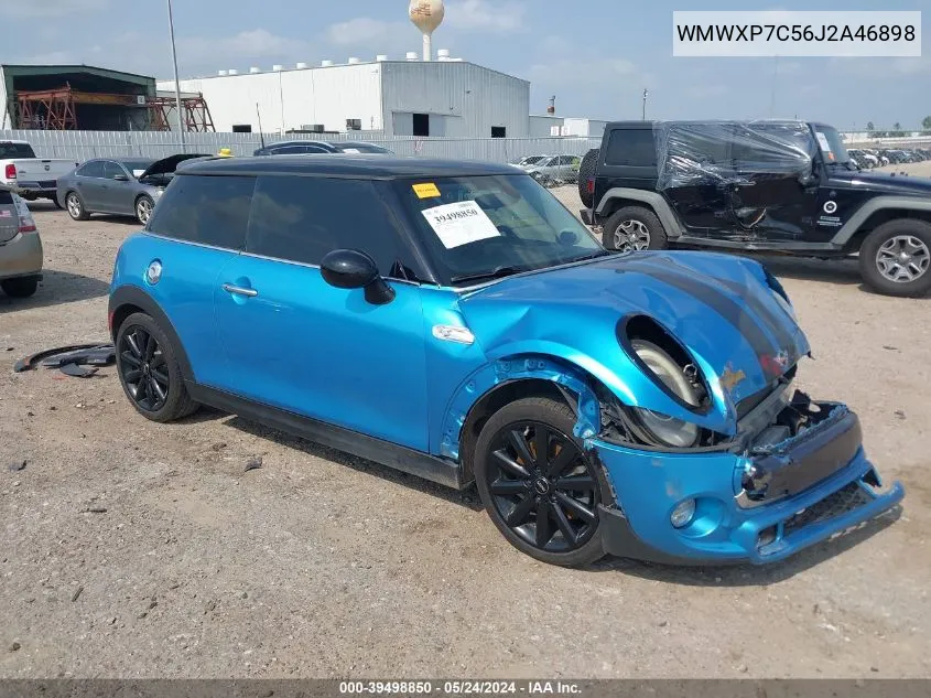 2018 Mini Hardtop Cooper S VIN: WMWXP7C56J2A46898 Lot: 39498850