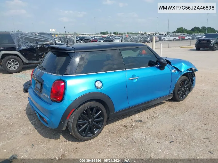 2018 Mini Hardtop Cooper S VIN: WMWXP7C56J2A46898 Lot: 39498850