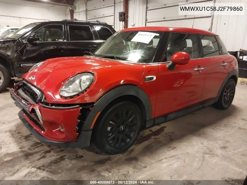 2018 Mini Hardtop Cooper VIN: WMWXU1C58J2F79860 Lot: 40059573