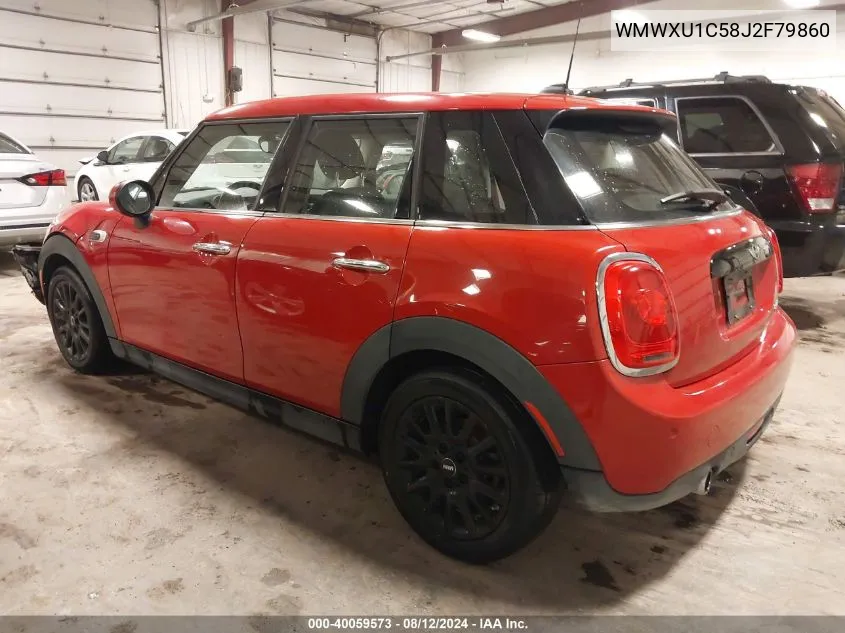 2018 Mini Hardtop Cooper VIN: WMWXU1C58J2F79860 Lot: 40059573