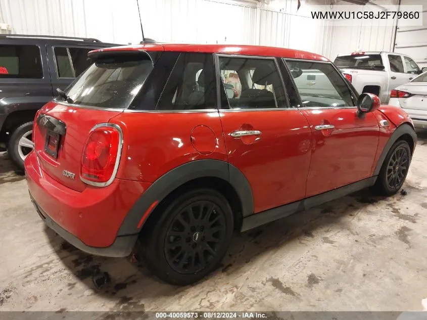 2018 Mini Hardtop Cooper VIN: WMWXU1C58J2F79860 Lot: 40059573