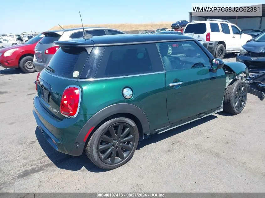 WMWXP7C58J2C62381 2018 Mini Hardtop Cooper S