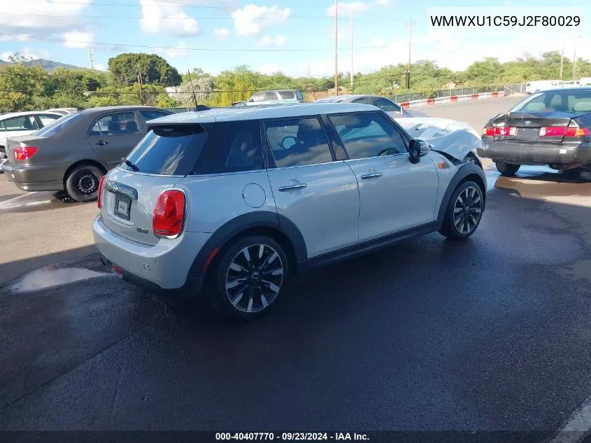 WMWXU1C59J2F80029 2018 Mini Hardtop Cooper