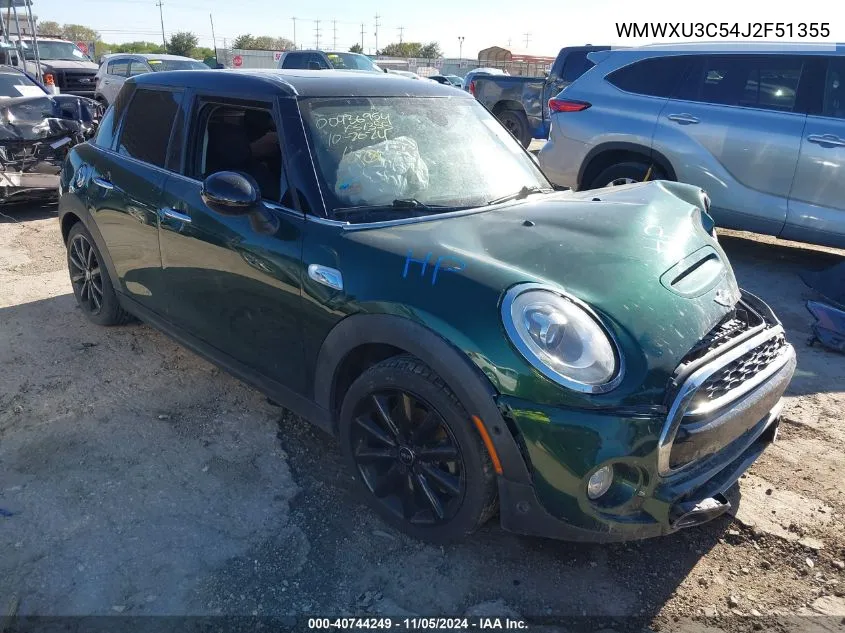 2018 Mini Hardtop Cooper S VIN: WMWXU3C54J2F51355 Lot: 40744249