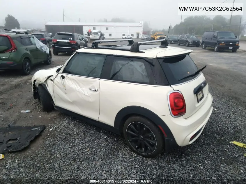 WMWXP7C53K2C62564 2019 Mini Hardtop Cooper S