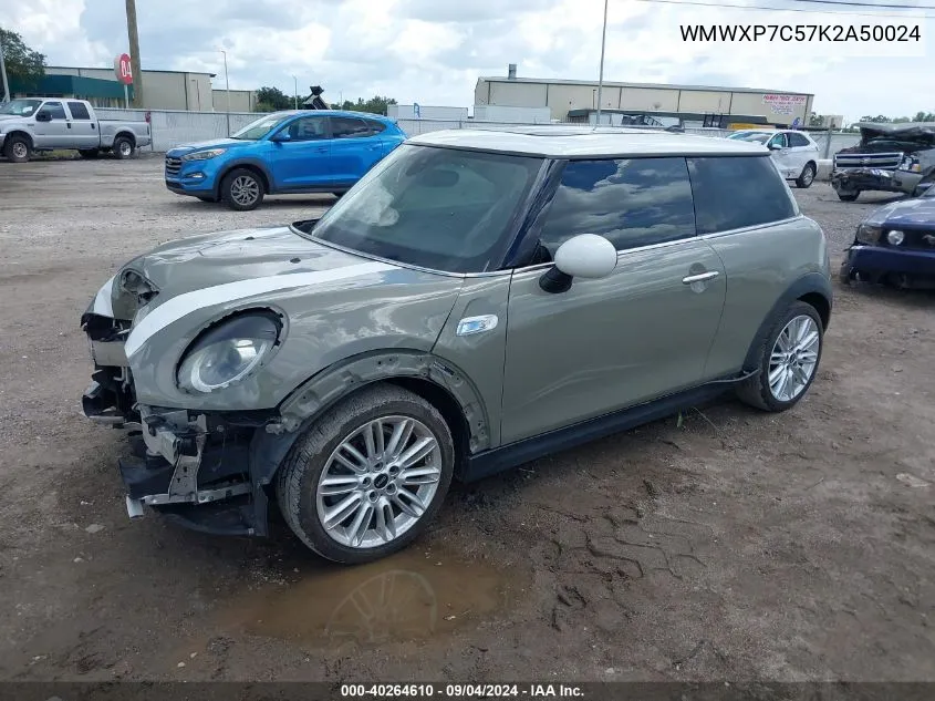 WMWXP7C57K2A50024 2019 Mini Hardtop Cooper S