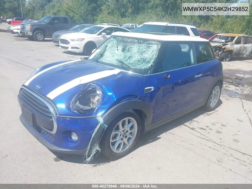 WMWXP5C54K2H29852 2019 Mini Hardtop Cooper