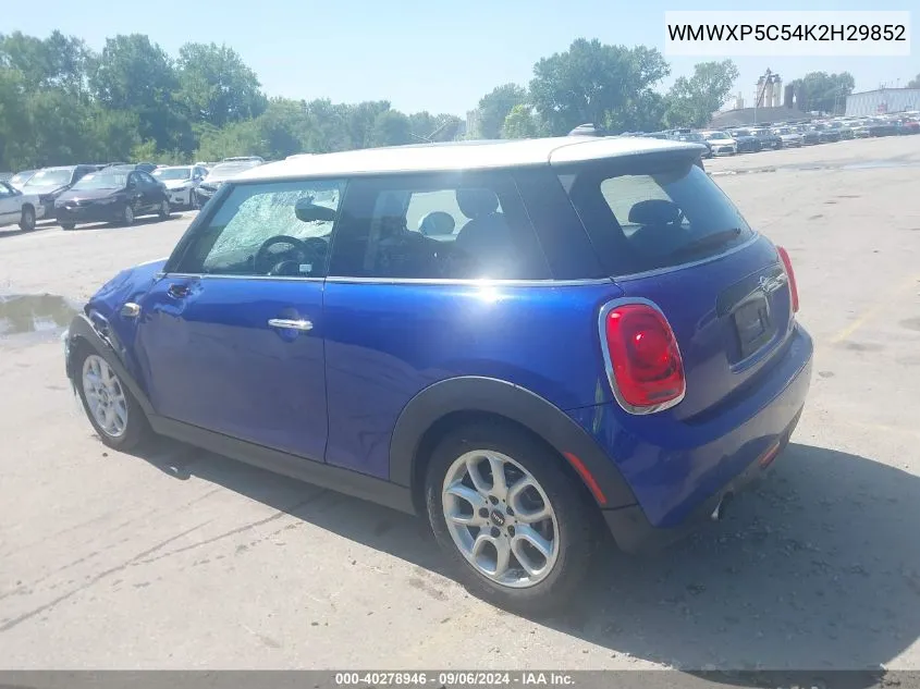 WMWXP5C54K2H29852 2019 Mini Hardtop Cooper