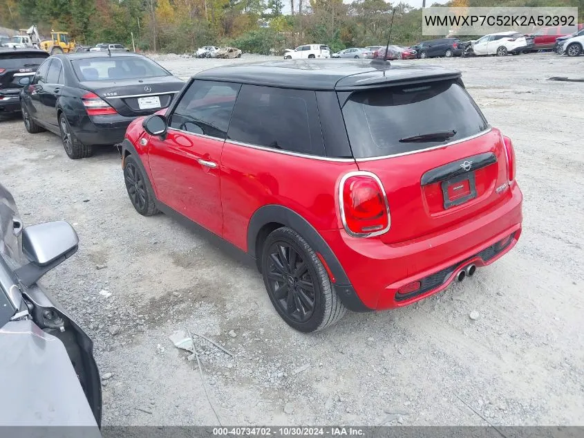 WMWXP7C52K2A52392 2019 Mini Hardtop Cooper S