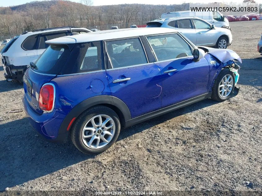 2019 Mini Hardtop Cooper VIN: WMWXU1C59K2J01803 Lot: 40812639