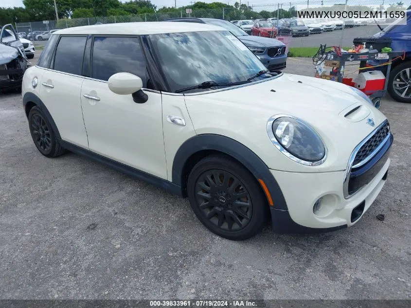 2020 Mini Hardtop Cooper S VIN: WMWXU9C05L2M11659 Lot: 39833961