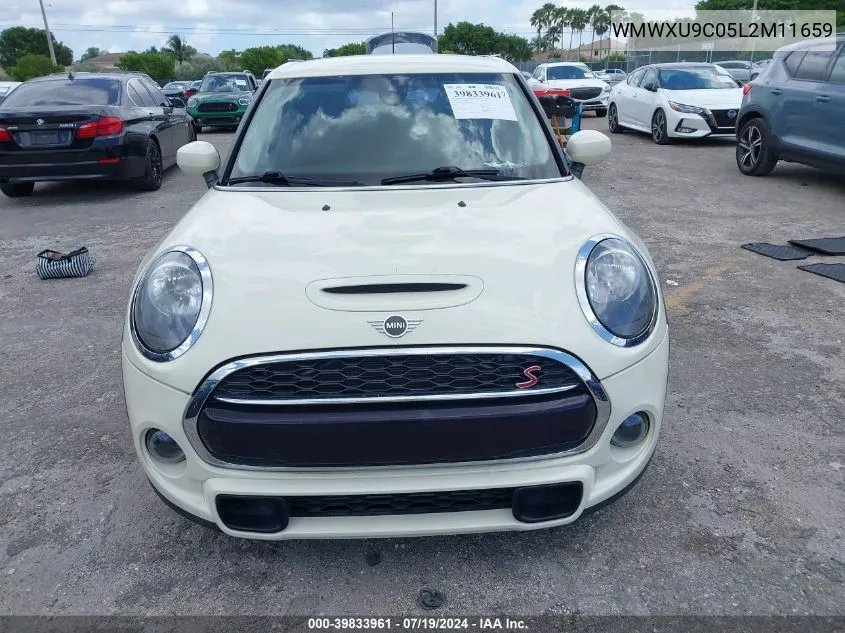 2020 Mini Hardtop Cooper S VIN: WMWXU9C05L2M11659 Lot: 39833961