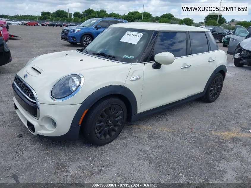 2020 Mini Hardtop Cooper S VIN: WMWXU9C05L2M11659 Lot: 39833961