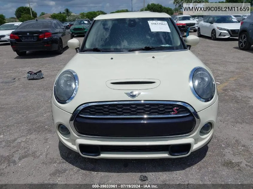 2020 Mini Hardtop Cooper S VIN: WMWXU9C05L2M11659 Lot: 39833961