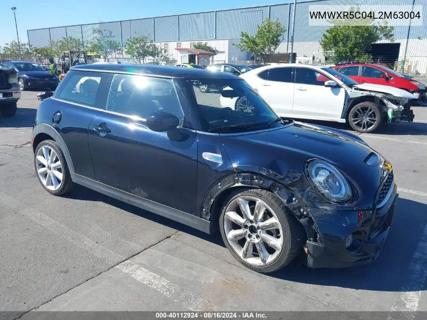 2020 Mini Hardtop Cooper S VIN: WMWXR5C04L2M63004 Lot: 40112924