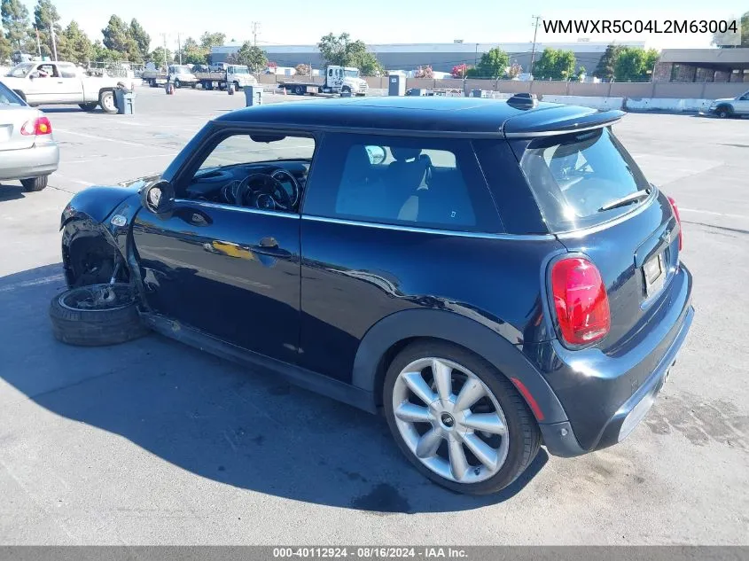 2020 Mini Hardtop Cooper S VIN: WMWXR5C04L2M63004 Lot: 40112924