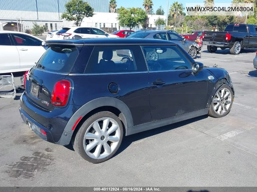 2020 Mini Hardtop Cooper S VIN: WMWXR5C04L2M63004 Lot: 40112924