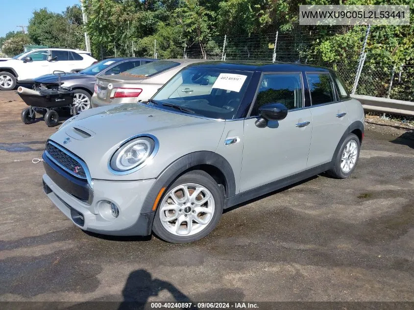 2020 Mini Hardtop Cooper S VIN: WMWXU9C05L2L53441 Lot: 40240897