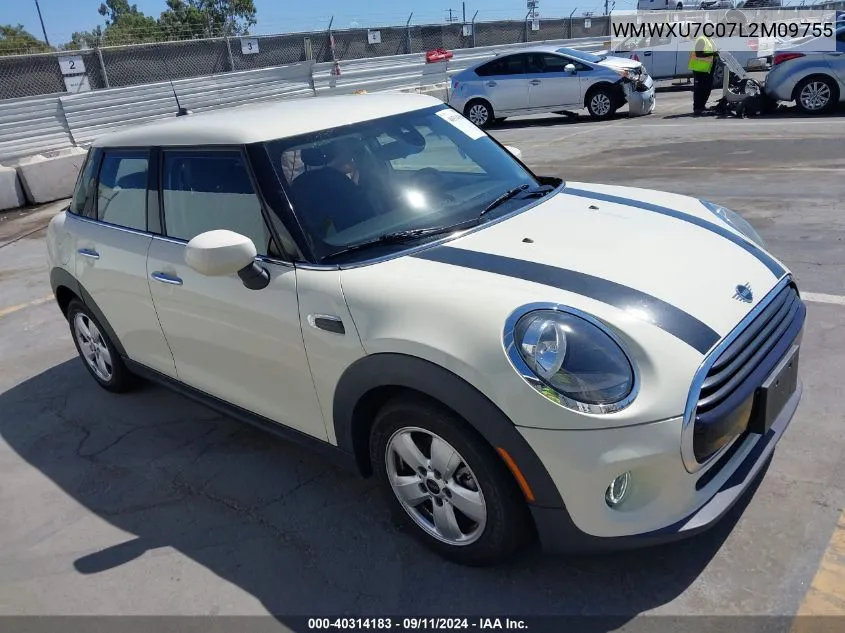 2020 Mini Hardtop Cooper VIN: WMWXU7C07L2M09755 Lot: 40314183