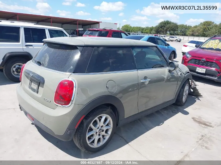 2020 Mini Hardtop Cooper VIN: WMWXR3C07L2L35599 Lot: 40327887