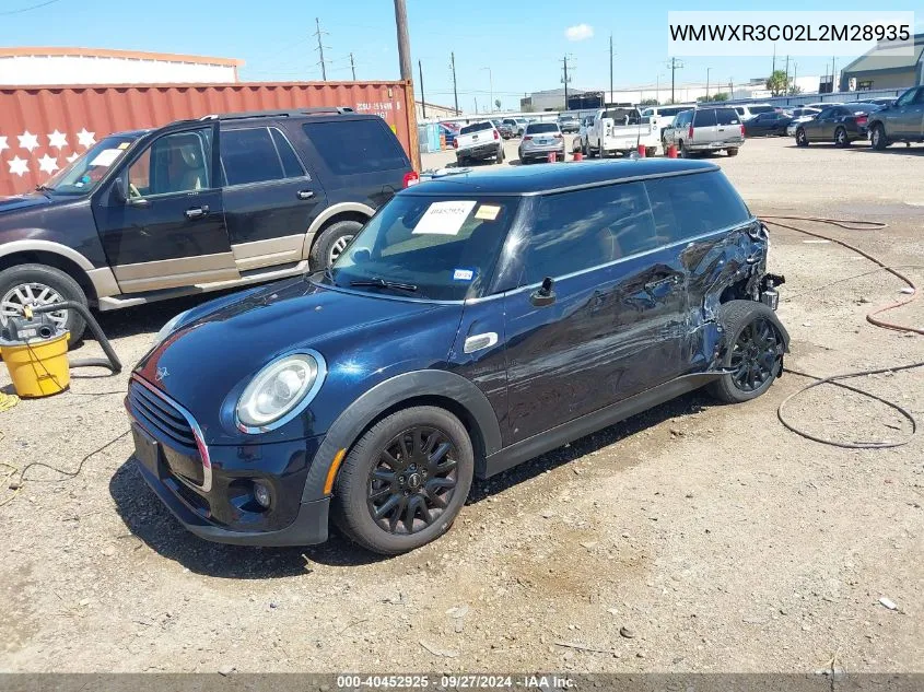 2020 Mini Hardtop Cooper VIN: WMWXR3C02L2M28935 Lot: 40452925