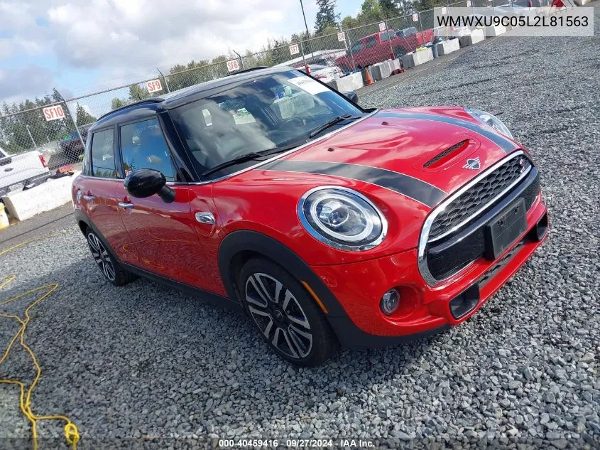 2020 Mini Hardtop Cooper S VIN: WMWXU9C05L2L81563 Lot: 40459416