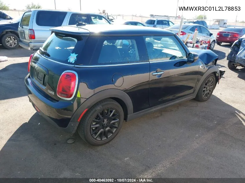 2020 Mini Hardtop VIN: WMWXR3C01L2L78853 Lot: 40463092