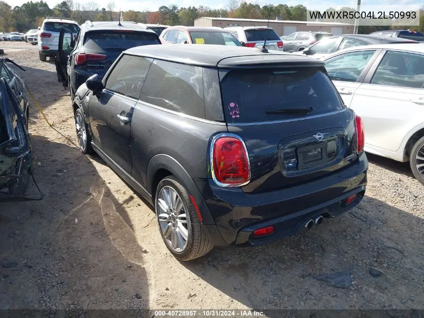 2020 Mini Hardtop Cooper S VIN: WMWXR5C04L2L50993 Lot: 40728957