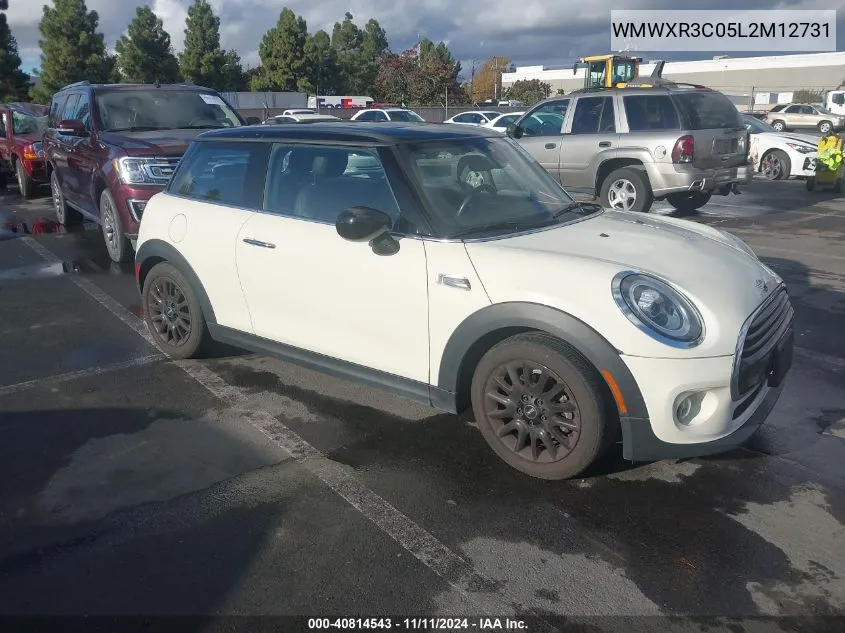 2020 Mini Hardtop Cooper VIN: WMWXR3C05L2M12731 Lot: 40814543