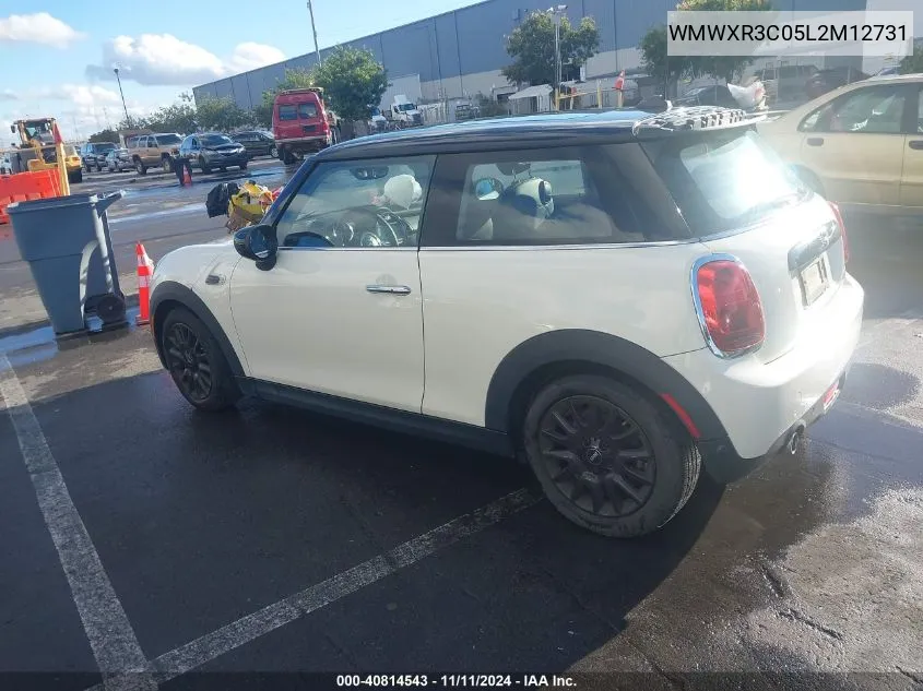 2020 Mini Hardtop Cooper VIN: WMWXR3C05L2M12731 Lot: 40814543