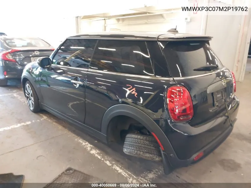 2021 Mini Se Hardtop Cooper VIN: WMWXP3C07M2P19762 Lot: 40050669