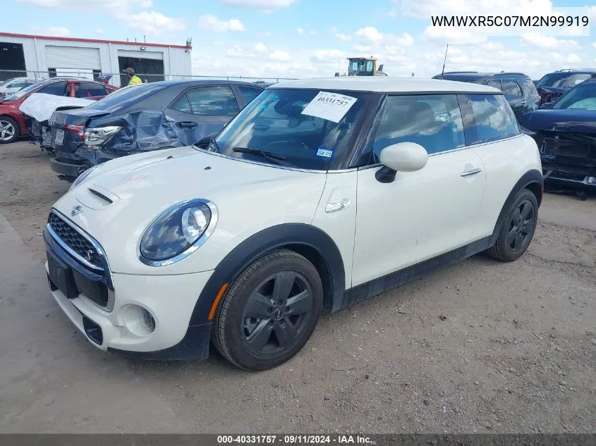 2021 Mini Hardtop Cooper S VIN: WMWXR5C07M2N99919 Lot: 40331757