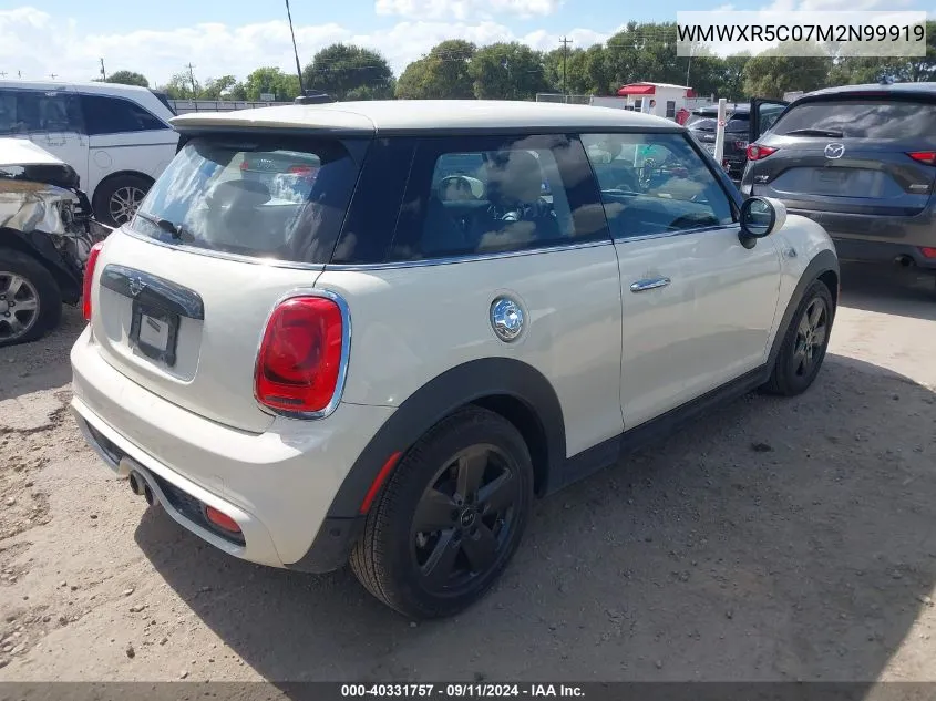 2021 Mini Hardtop Cooper S VIN: WMWXR5C07M2N99919 Lot: 40331757