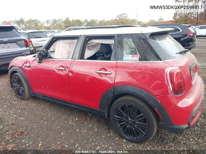 2023 Mini Hardtop Cooper S VIN: WMW53DK0XP2S99817 Lot: 40683753