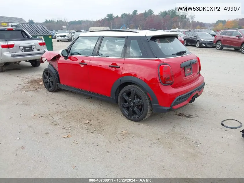 2023 Mini Hardtop Cooper S VIN: WMW53DK0XP2T49907 Lot: 40709911